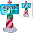 thumbnail image 1 of Signe gonflable de Noël Pôle Nord, 1 of 6