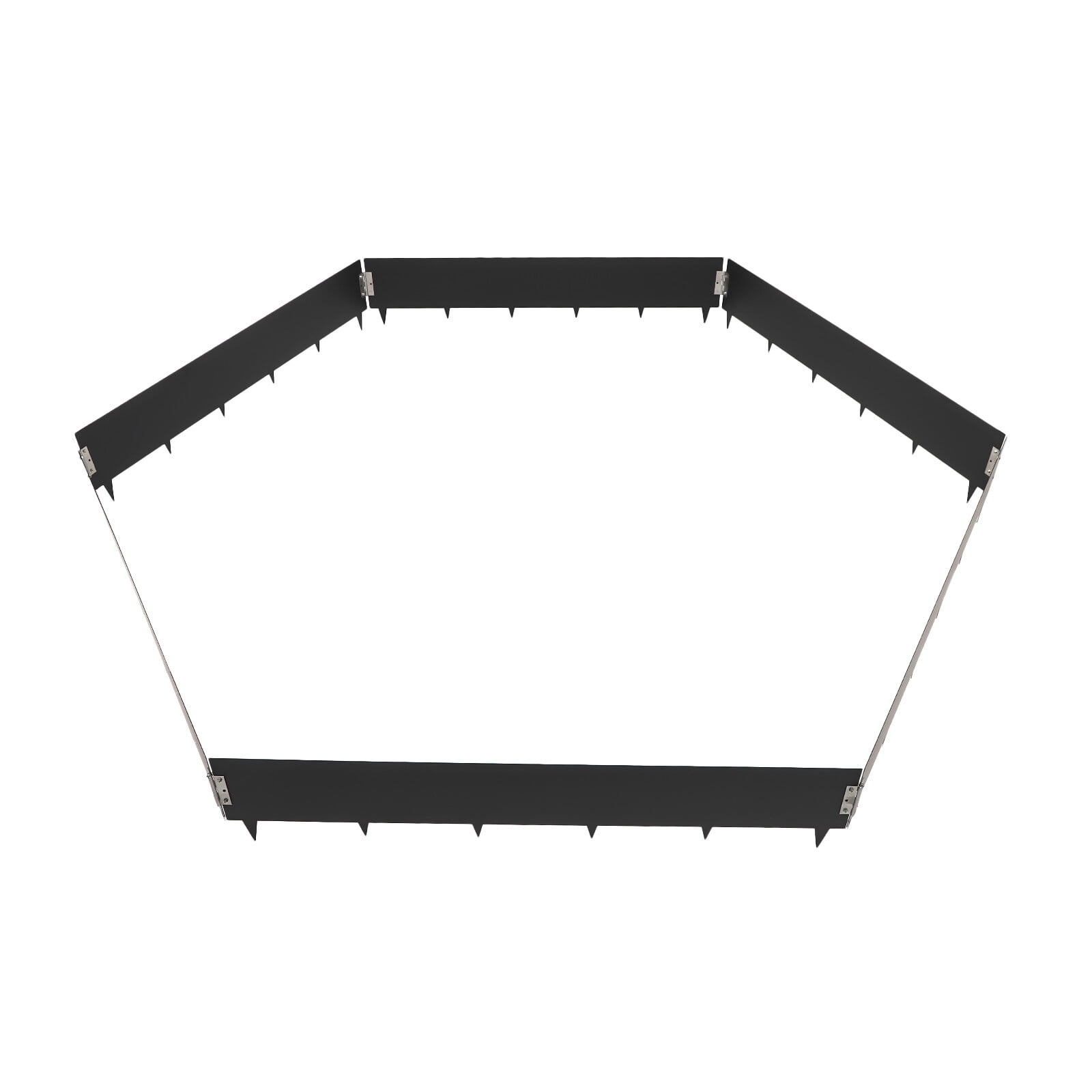 6 Pack Steel Landscape Edging Lawn Outdoor Garden Border 40'' L X 8.46" H