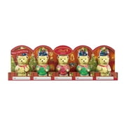 Lindt Mini TEDDY Bear Milk Chocolate Christmas Candy, 1.7 oz. 5-Pack