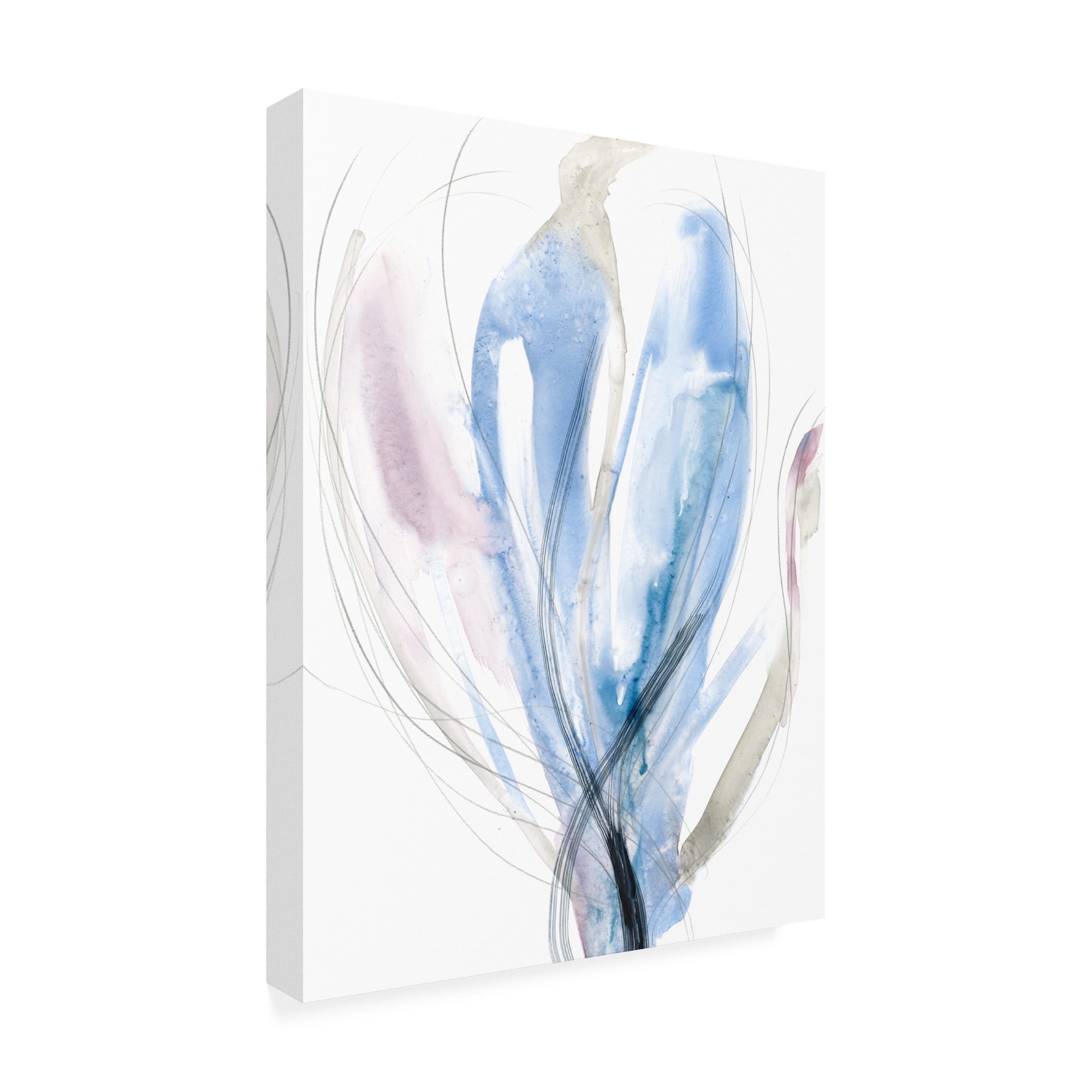 Trademark Fine Art 'Azure Vortex II' Canvas Art by Jennifer Goldberger