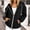 Black, variant on Qulqfy Hoodies for Women Waffle Knit Casual Wine Lightweight Winter Fall Hooded Drawstring Long Sleeve Zip Up Loose Track Jackets with Pockets S