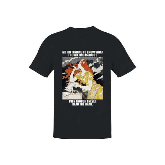 Meeting Meme: Pretending to Know Men's T-shirt