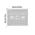 thumbnail image 5 of MOMOJIA BGA Repair Stencil For 15 14 13 12 11 Motherboard Chip Ball Solder Template, 5 of 9