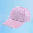 thumbnail image 2 of Tfken Baby Girls Boys Hat Daily Wear Solid Color Fashion All-Season Baseball Cap Pink, 2 of 4