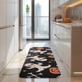 thumbnail image 4 of Halloween Ghosts Pumpkins and Stars Kitchen Rug Mat,Kitchen Runner Rugs Non Skid Washable,Decorative Kitchen Floor Mats for Kitchen,Sink,Laundry,17"x47.2", 4 of 7