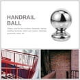 thumbnail image 2 of Brandonz Stainless Steel Rubber Draw Latch with Dome Cap for Handrails, 14x9.7cm, Finish, 2 of 7