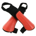 thumbnail image 2 of WEUVEB Eva Cushion Soccer Shin Guards Orange PP Lightweight Comfortable 2Pcs, 2 of 8