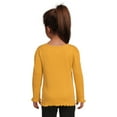 thumbnail image 3 of Garanimals Toddler Girl Ribbed Long Sleeve Top, Sizes 12M-5T, 3 of 5