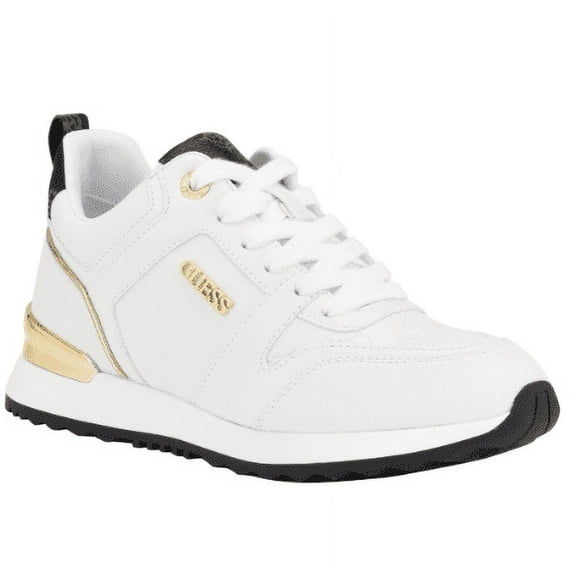 GUESS Women's White Kadlin Logo Sneakers, 9.5 M