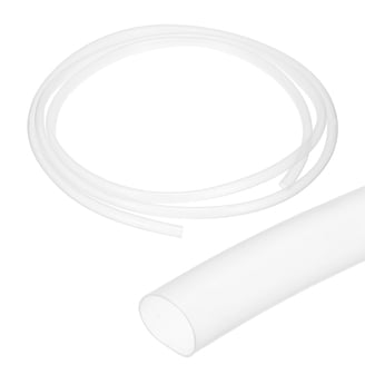Uxcell Heat Shrink Tubing – 6mm Diameter, 2:1 Shrink Ratio, 3.1m (10ft) Black, Polyethylene, -55 To 125°C, For Wire & Cable Protection