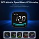 thumbnail image 5 of Encabezar pantalla Smart Head-Up Display, Universal Car GPS Head-Up Display con visualización de velocidad, brújula, número de satélites, cambio de kilómetro y milla y más, 5 of 8