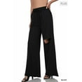 thumbnail image 5 of Women’s Plus Size French Terry Pants Set, 5 of 9