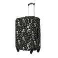 thumbnail image 2 of Bingfone Retro Skeleton Dancing On Halloween Party Luggage Cover Washable Suitcase Cover Protector Anti-scratch Suitcase cover Fits 18-32 Inch Luggage (No luggage included), 2 of 8