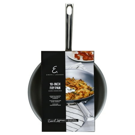 Emeril Lagasse Forever Pans, Hard Anodized 12 inch Nonstick Fry Pan, Black