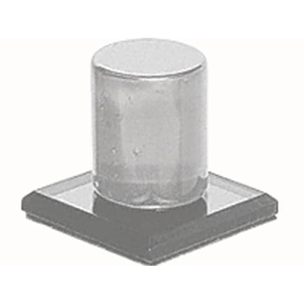 Clear Acrylic StickOn Mirror Knob