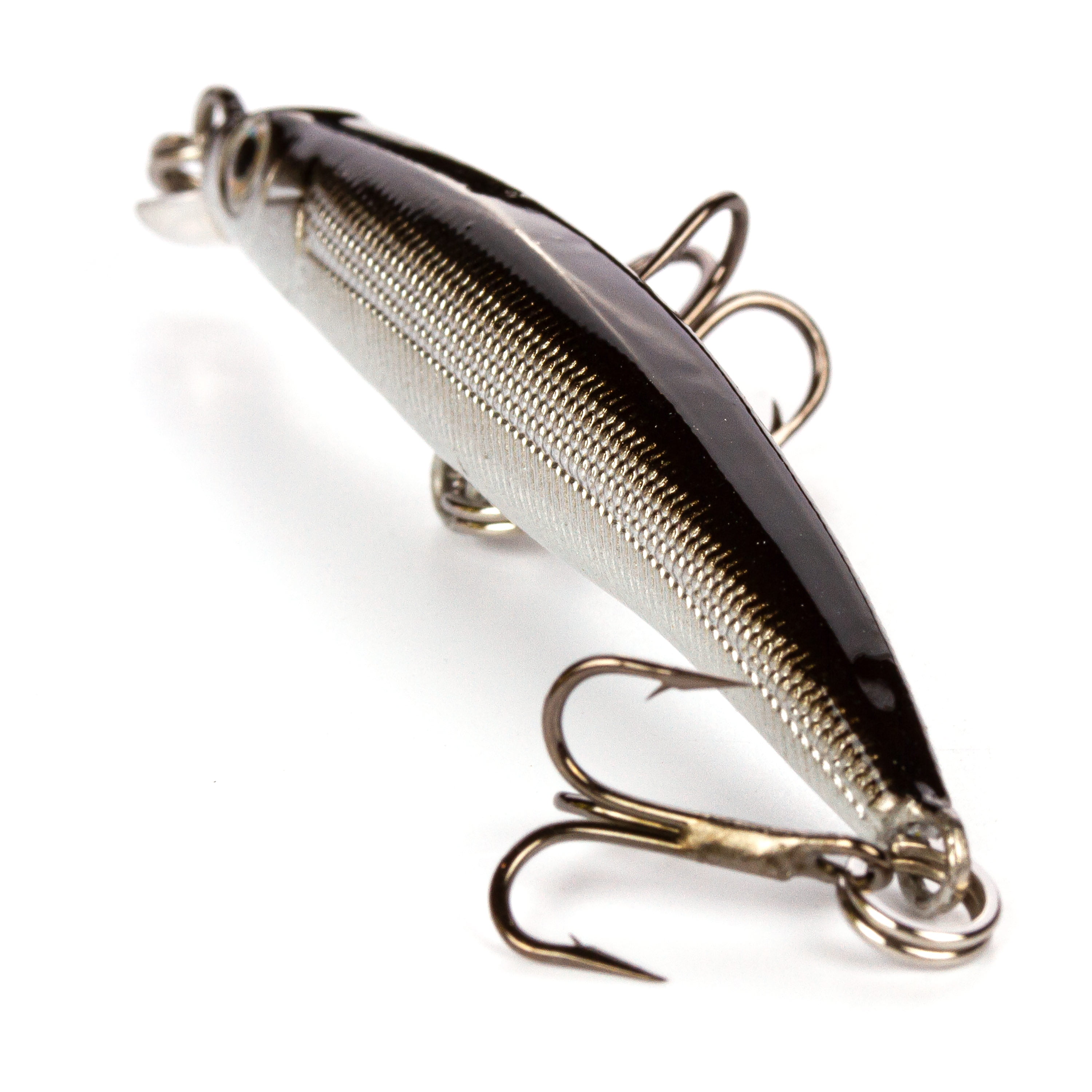 Ozark Trail 1/16 Ounce Black/Silver Minnow Fishing Lure