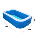 thumbnail image 4 of Eco-Friendly Inflatable Family Pool Three Layers 150 * 105 * 50 cm, 4 of 5