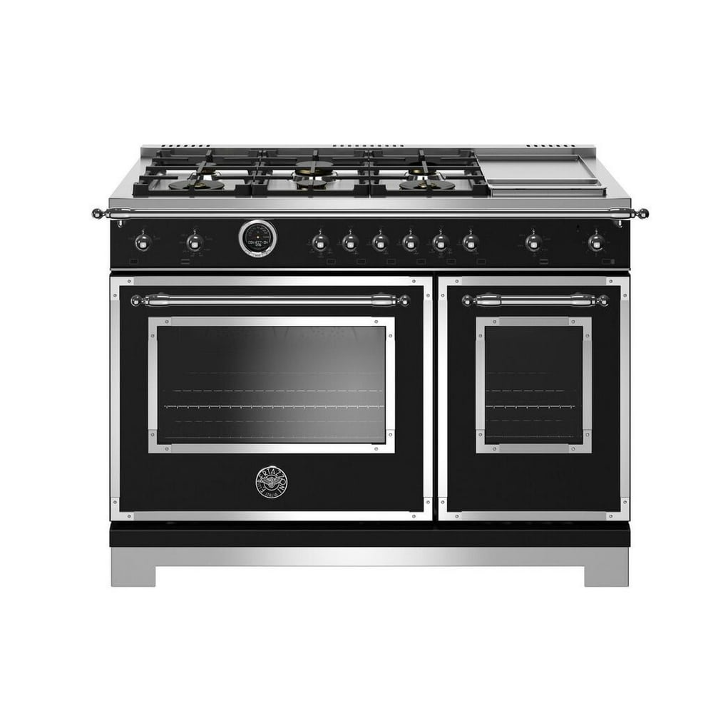 Bertazzoni Hert486gdfs Heritage 48" Wide 7 Cu. Ft. Free Standing Dual
