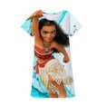 thumbnail image 1 of Camisón de verano de dibujos animados cómodo vestido de manga corta para madre e hija ropa de casa pijamas jazmín princesa estampado niña Dress7T-8T Gao Jinjia LED, 1 of 2