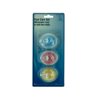 3 piece foot care set (incl. pumice, brush and massager)