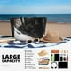 thumbnail image 5 of Fotbe Black And White Boston Terrier Bolsa de Viaje para Playa - Resistente al Agua, Bolsa Tote de Gran Capacidad y Ligera con 7 Bolsillos para Mujeres y Hombres, 5 of 7