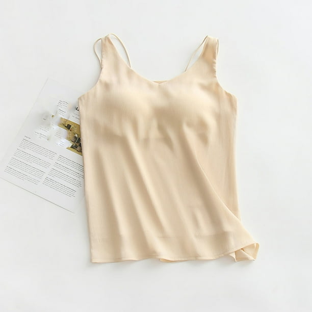 Pijama de manga corta para mujer, de gasa, con cuello en V y tirantes, para verano. Blusa de poliéster para mujer.