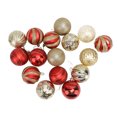 thumbnail image 3 of Juego de adornos de bolas de Navidad, 74 piezas de bolas de Navidad, adornos de bolas colgantes de Navidad, adornos de bolas de Navidad coloridos, durabilidad extendida, 3 of 8