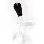 Black Plastic Ball Top Keg Knob Tap Handle