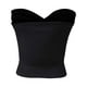 thumbnail image 4 of Top elegante sin tirantes de punto liso para mujer - Top corto con sujetador bandeau elástico para ocasiones informales o fiestas, 4 of 4