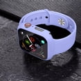 thumbnail image 4 of Correa para Apple Watch compatible con 38mm / 40mm de Silicón + Case Protector de pantalla con Cristal Templado. Mamá Pulpo  Silicón con case, 4 of 7