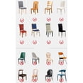 thumbnail image 4 of Dining Chair Stretch Slipcover Wedding Party Decor Seat, Home Chair Covers Set of 4, Parsons Chair Slipcover Chair Covers for Dining Room, Stretch Furniture Protector Covers for Restaurant Hotel Cerem, 4 of 9
