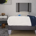 thumbnail image 5 of Cabecera de cama Individual NORVAL Bora Flotante moderno estructura de madera altura ajustable, 5 of 5