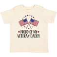 thumbnail image 3 of Inktastic Military Veteran Daddy Proud Son Daughter Boys or Girls Toddler T-Shirt, 3 of 5