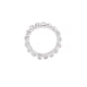 thumbnail image 2 of Anillo del dedo del pie ajustable de cristal plata Yuyangstore playa joyería, 2 of 3