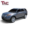thumbnail image 5 of TAC Cobra Running Boards Compatible With 2011-2019 Ford Explorer SUV Side Steps Nerf Bars Step Rails Aluminum Black Off-Road City Exterior Accessories 2 pieces one pair, 5 of 8