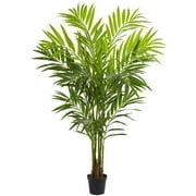 Nearly Natural 8' Artificial Tropical King Palm Tree
