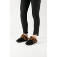 thumbnail image 5 of Natural Suede Women Slippers | Leopard/black |6, 5 of 5