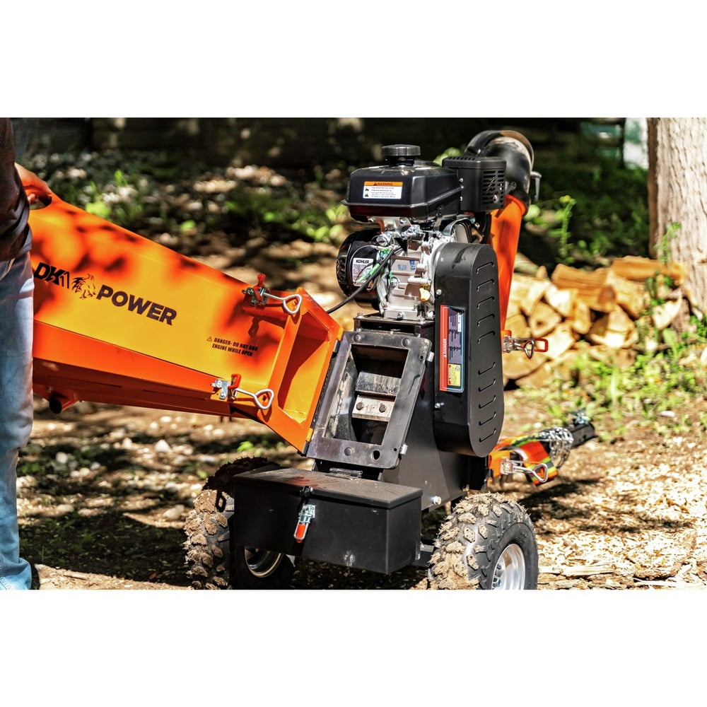 Detail K2 OPC524 4 in. Steel Gas Kinetic Drum Wood Chipper