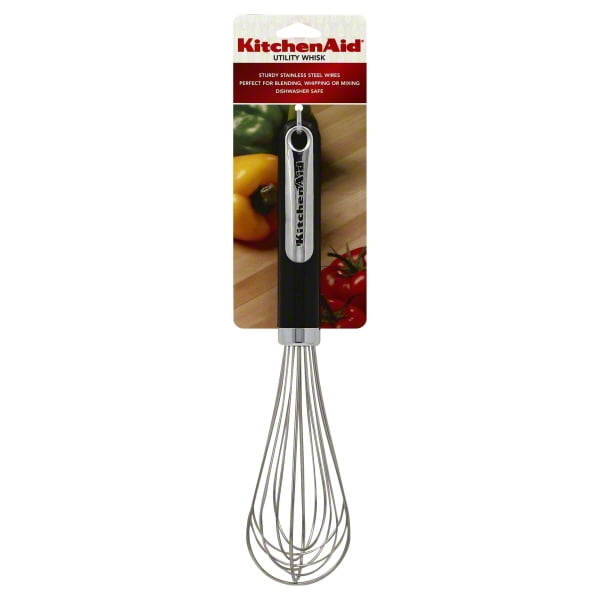KitchenAid Classic 12" Utility Whisk Black