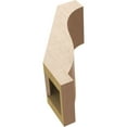 thumbnail image 6 of Ekena Millwork 5"W x 8"D x 12"H Baker Rough Cedar Woodgrain TimberThane Knee Brace, Primed, 6 of 6