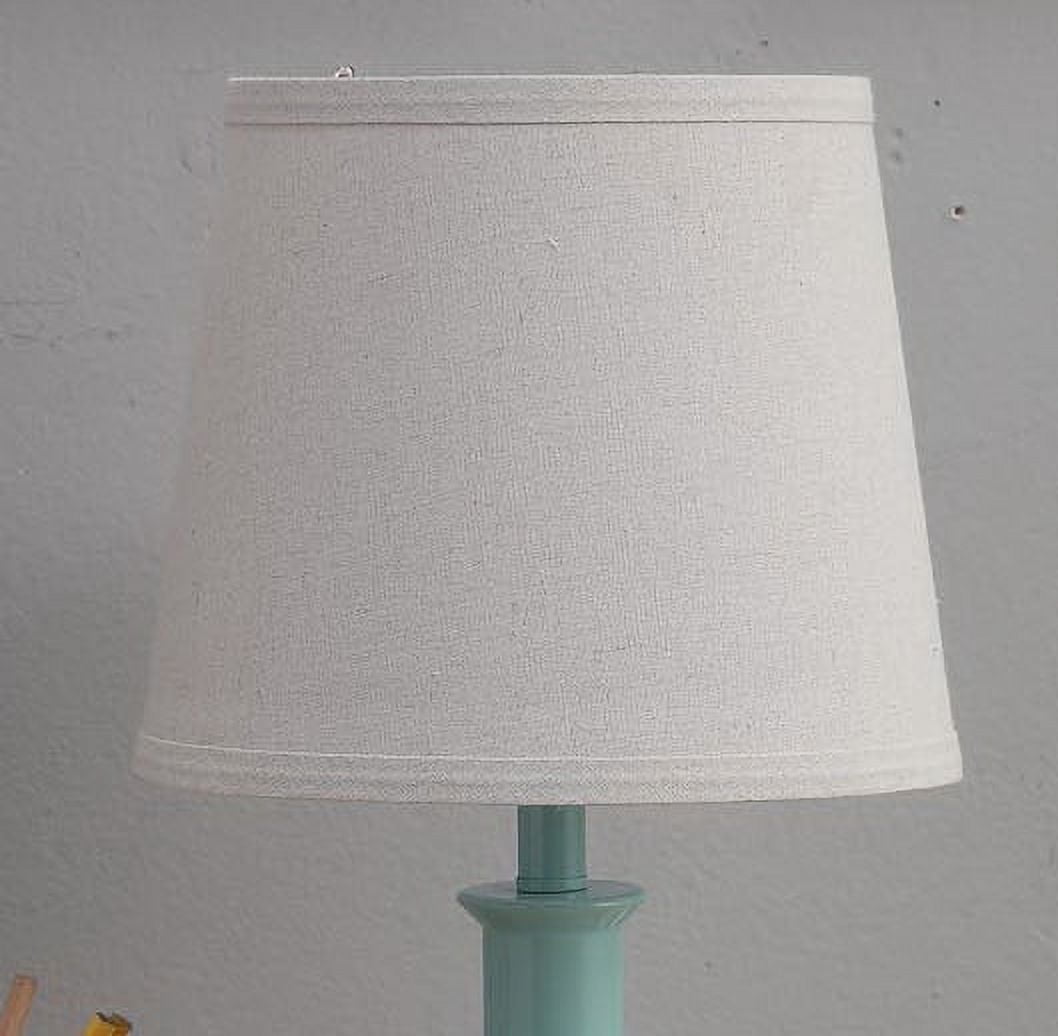 Mainstays Mix & Match Nature Linen Accent Lamp Shade, Round, Beige, 7 x 9 x 8 in
