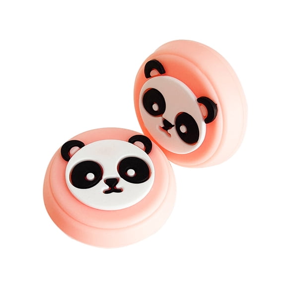 Cubiertas de silicona Seitruly para joystick de PS5 Pack de 2 dibujos animados