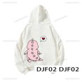 thumbnail image 3 of Sudadera con capucha de dinosaurio de dibujos animados para hombre y mujer, ropa de calle con personalidad, bonita, a la moda, combina con todo, Primavera, 3 of 5