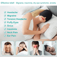 thumbnail image 3 of Gel Hot and Cold Therapy Headache Migraine Relief Cap Black, 3 of 5