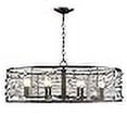 thumbnail image 3 of Golden Lighting 1998-8 EBB Eight Light Chandelier, 3 of 3