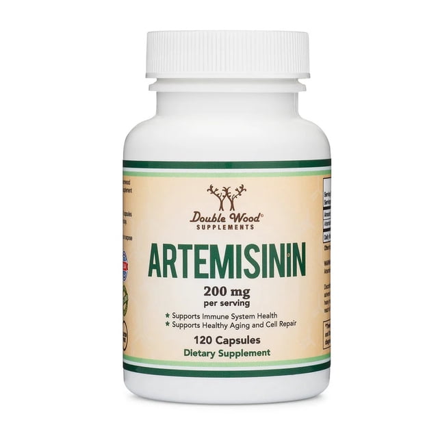 Double Wood | Artemisinin 200 mg por servicio 120 Cápsulas.