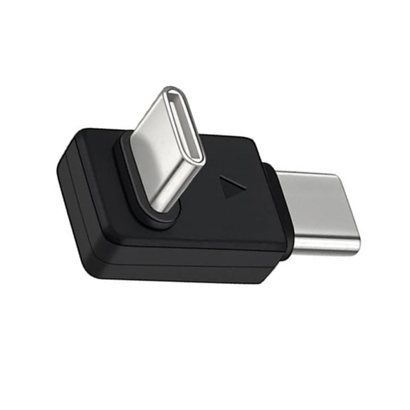 Fast Speed Data Transfer L Shape Double Type C OTG Connectors for Sound Recording