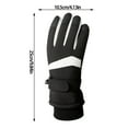 thumbnail image 3 of Winter Ski Snow Gloves for Men, Women, Youth | Touchscreen & Waterproof Cold Weather Hand Warming Gloves Winter Work Gloves,Color:White, 3 of 5