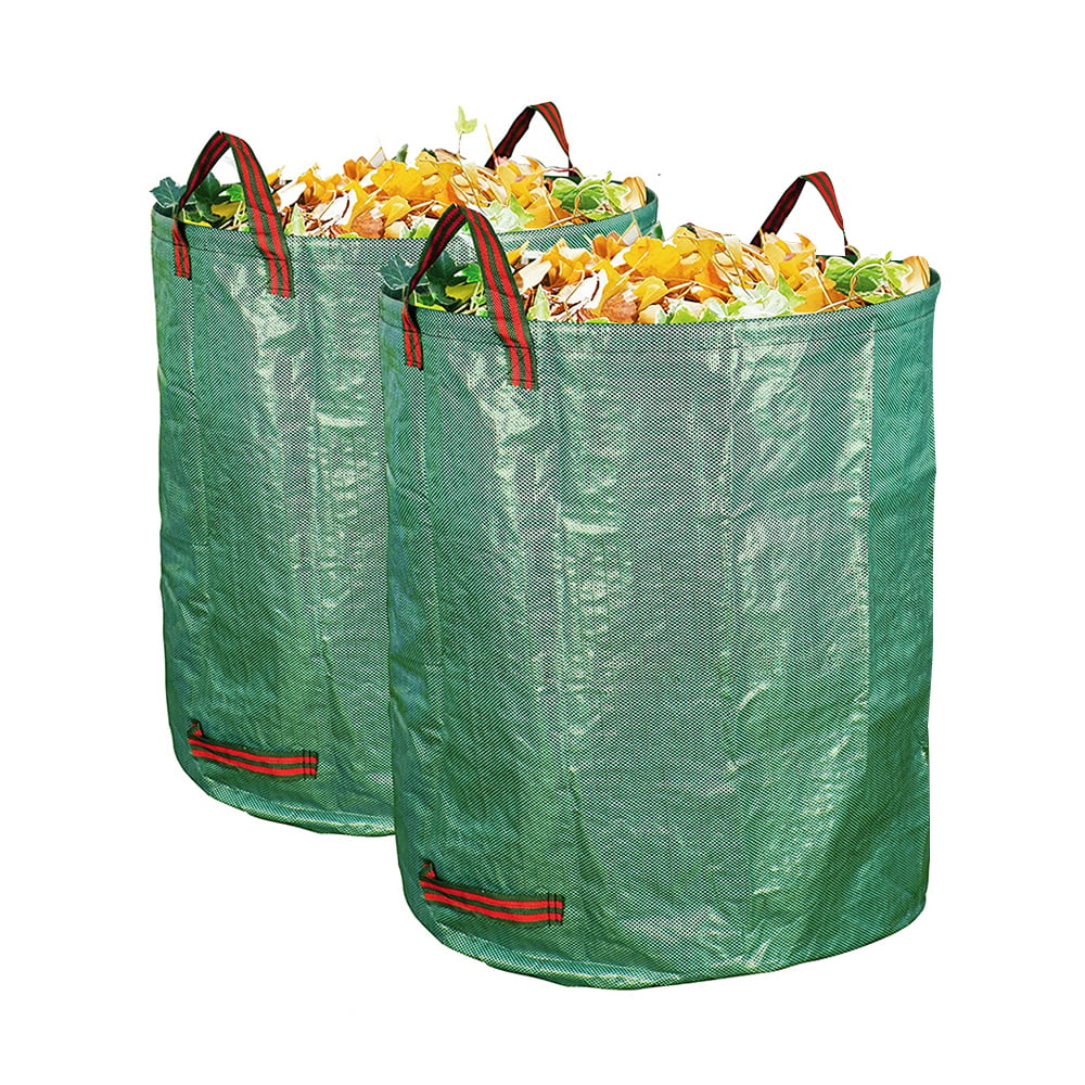 Large  Garden Bag Reusable Lawn Leaf Bags Heavy Duty Garden Yard Waste Bags 