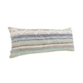 thumbnail image 5 of Ox Bay Eli 14" x 36" Multicolor Shag Striped Cotton Adult Decorative Lumbar Throw Pillow Cover, 5 of 8